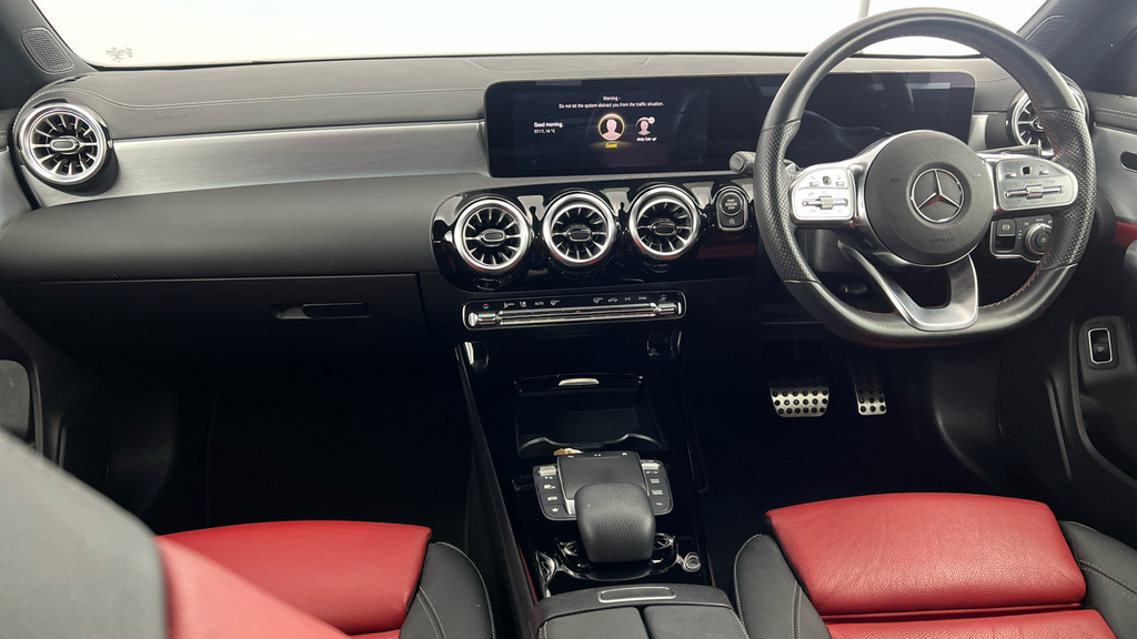 Mercedes-Benz CLA Class Saloon White #11