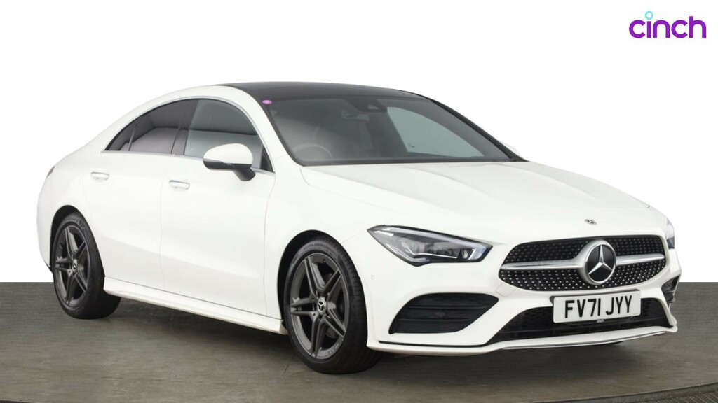 Mercedes-Benz CLA Class Saloon White #1