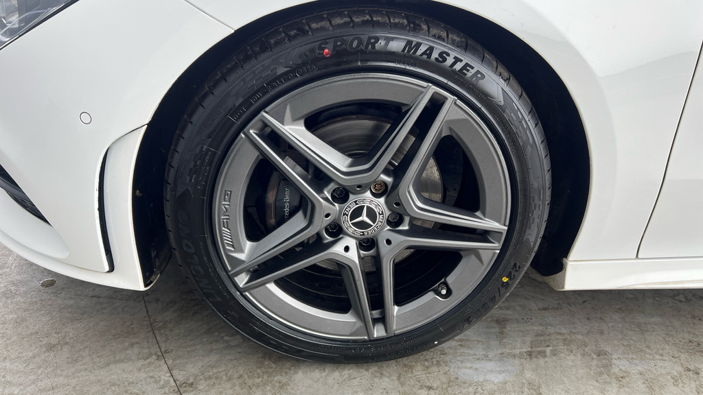 Mercedes-Benz CLA Class Saloon White #22