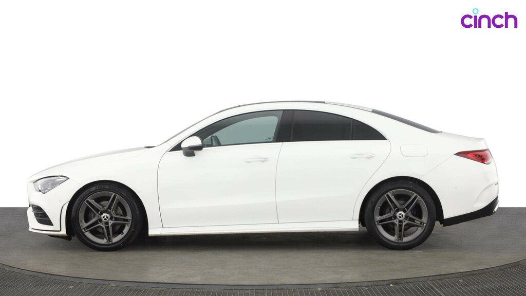 Mercedes-Benz CLA Class Saloon White #6