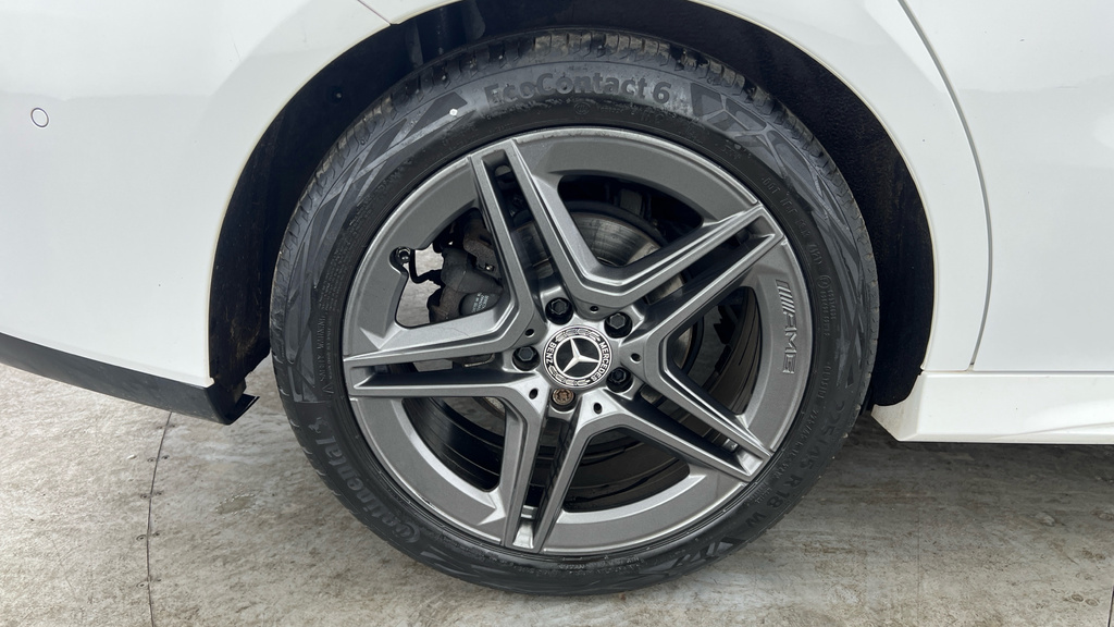 Mercedes-Benz CLA Class Saloon White #24