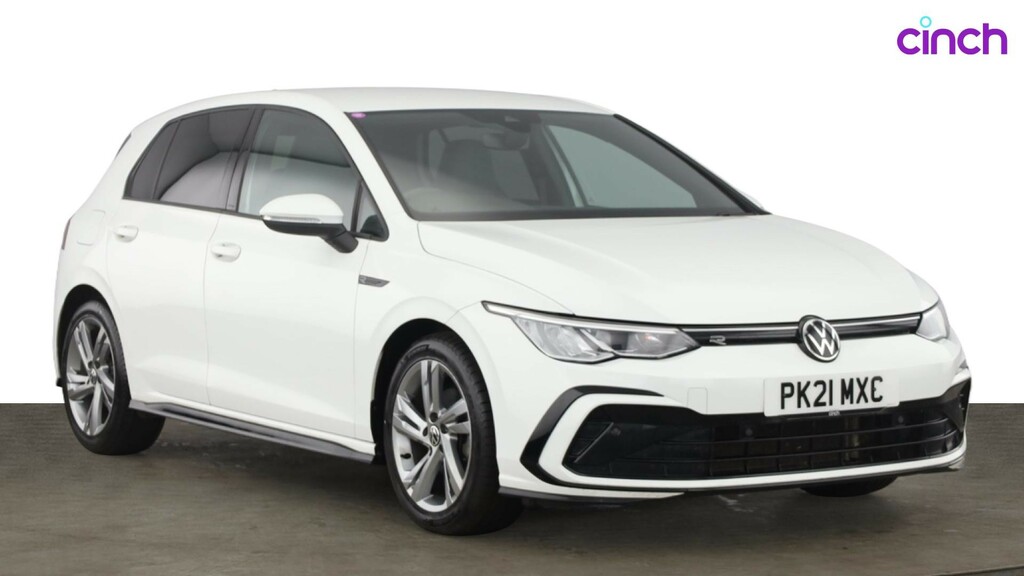 Volkswagen Golf R-line White #1