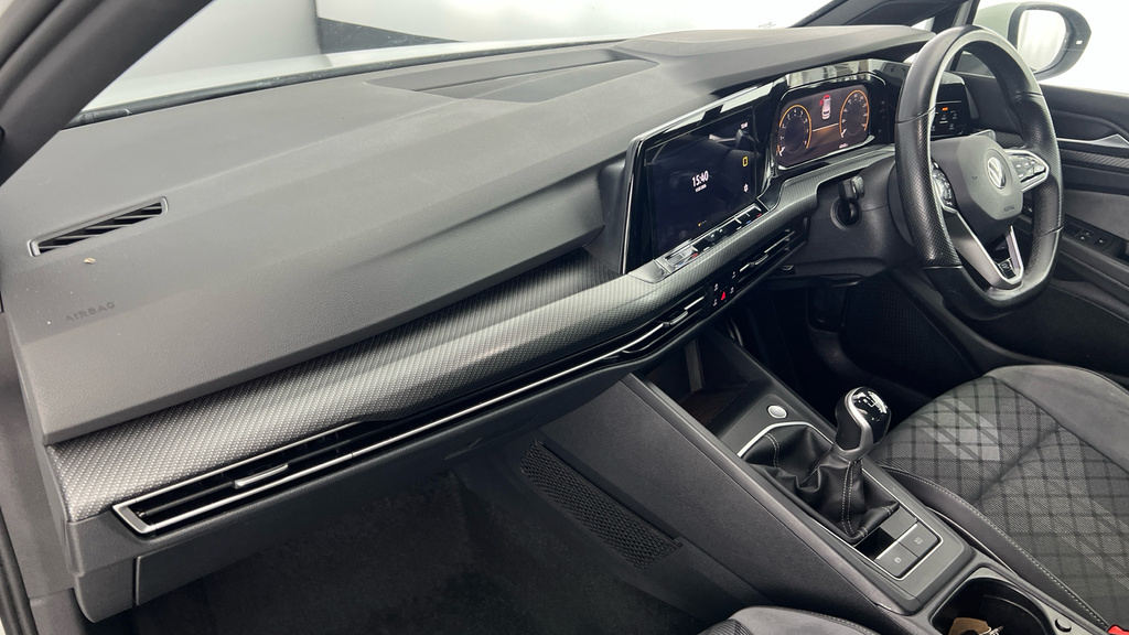 Volkswagen Golf R-line White #10