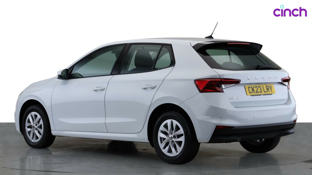 Skoda Fabia Se Comfort White #6