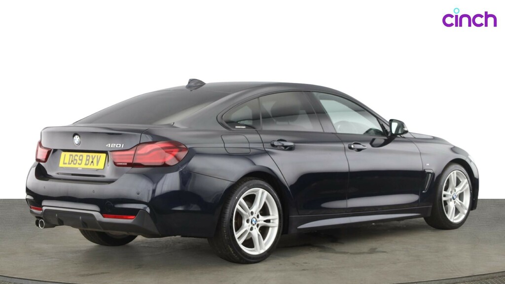 BMW 4 Series Gran Coupe Hatchback Black #3