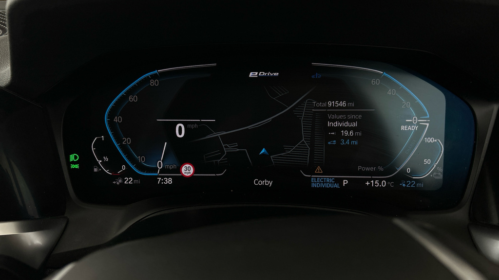 BMW 3 Series 330E Se Pro Step Blue #22