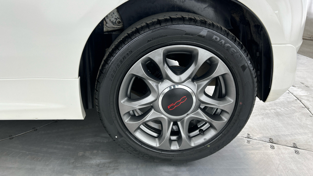 Fiat 500 500 S White #22