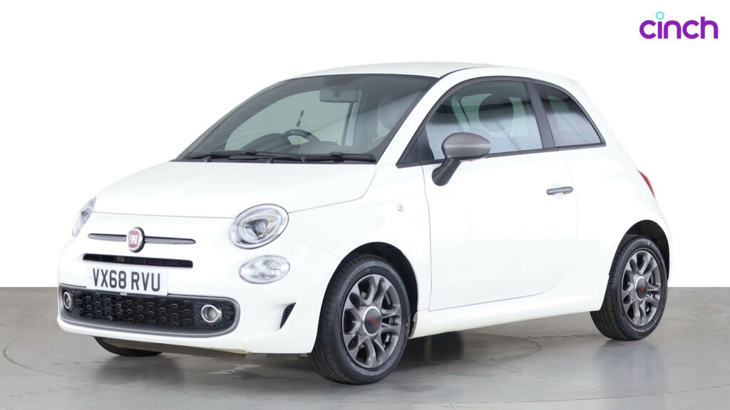 Fiat 500 500 S White #8