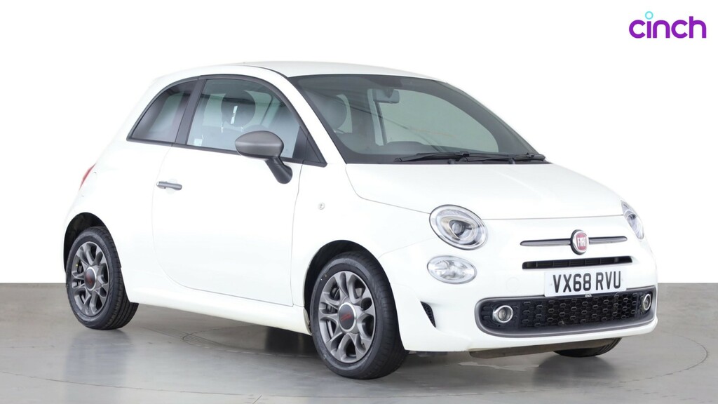 Fiat 500 500 S White #1