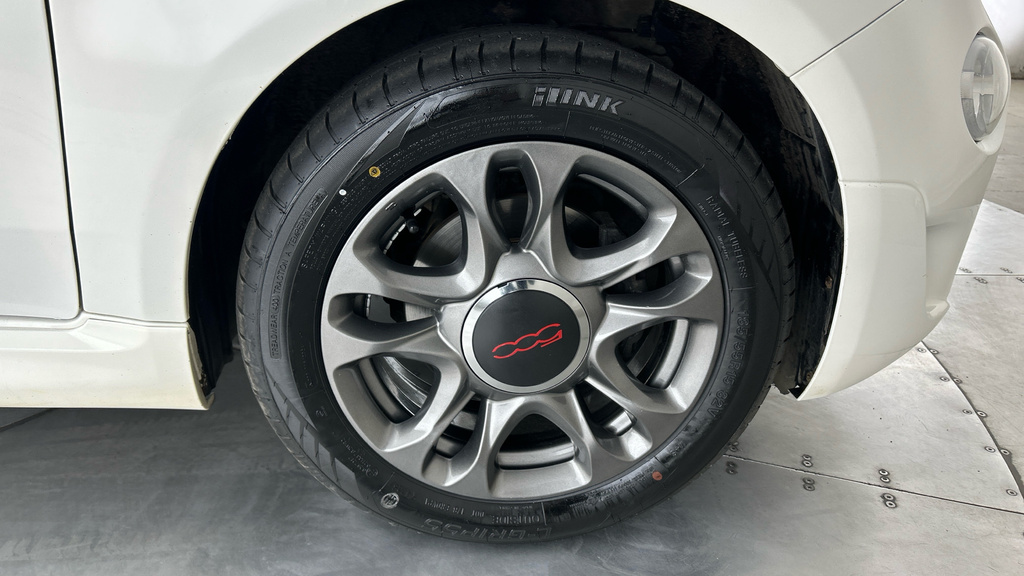Fiat 500 500 S White #24