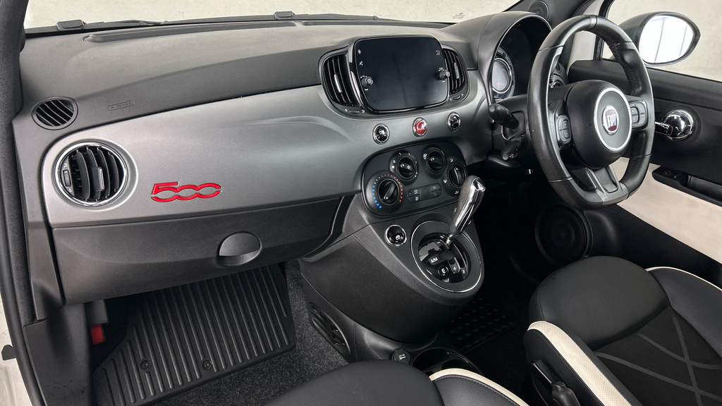Fiat 500 500 S White #11