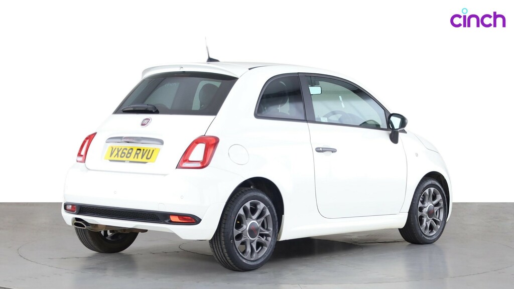Fiat 500 500 S White #3