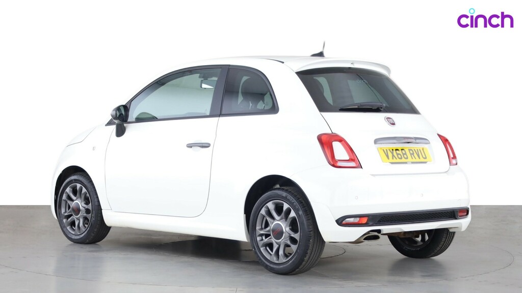 Fiat 500 500 S White #6