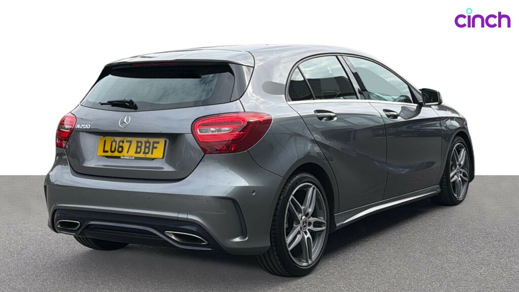 Mercedes-Benz A Class Amg Line Silver #3