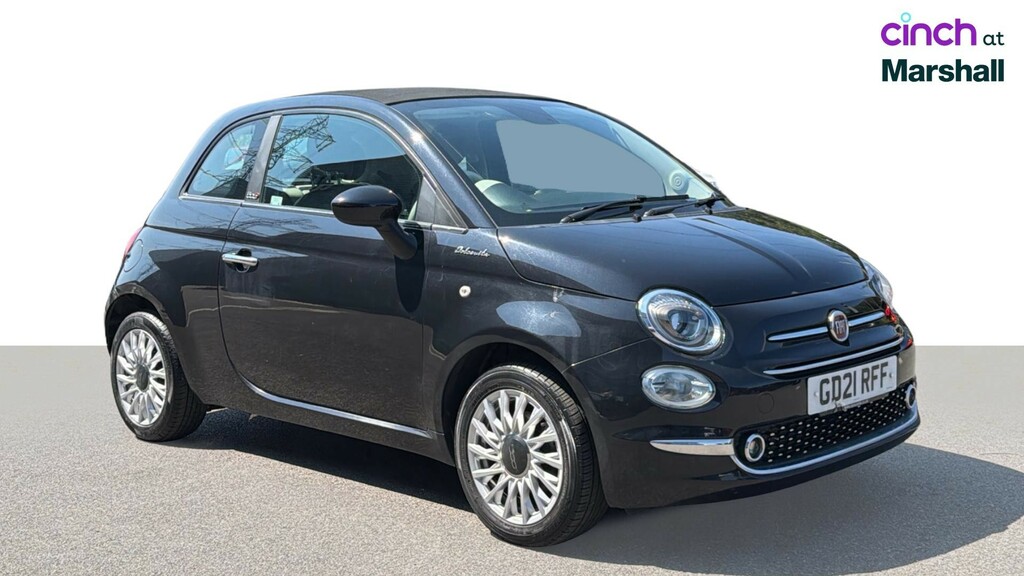 Fiat 500C Lounge Blue #1