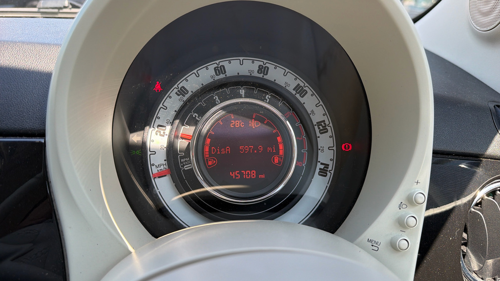 Fiat 500C Lounge Blue #16
