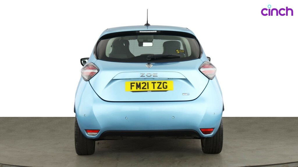 Renault Zoe Gt Line White #4