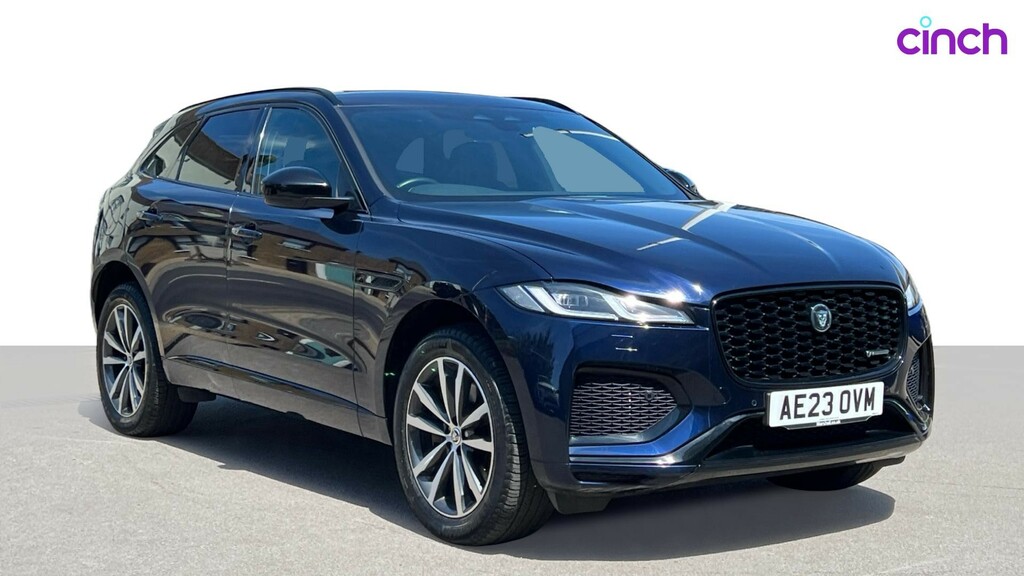 Jaguar F-Pace 2.0 D200 R-dynamic Se Black Awd Estate Blue #1