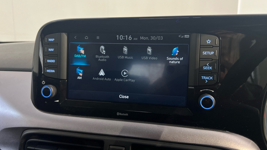 Hyundai I10 Advance Blue #13