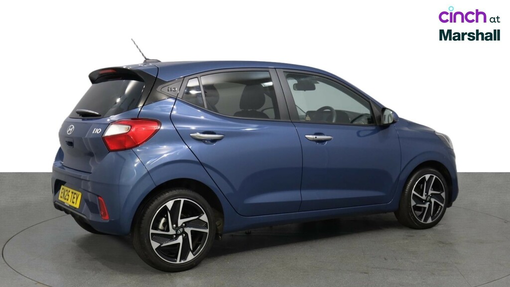 Hyundai I10 Advance Blue #3