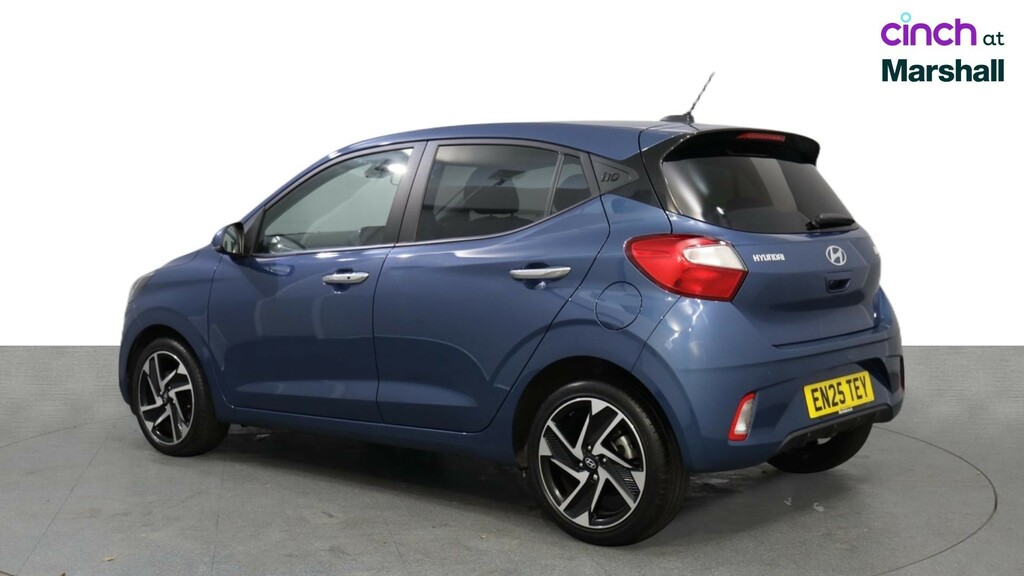 Hyundai I10 Advance Blue #5