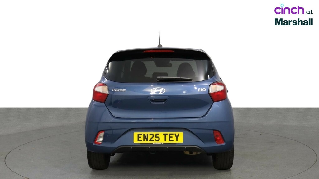 Hyundai I10 Advance Blue #4