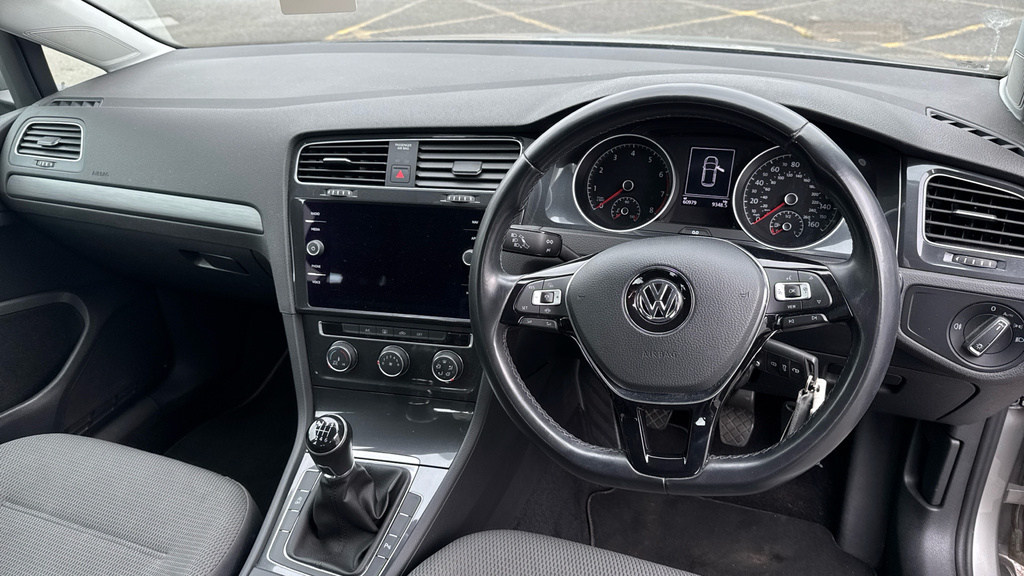 Volkswagen Golf 1.6 Tdi Match White #11