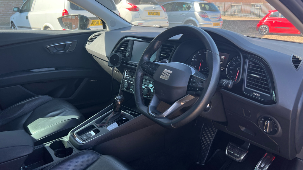 Seat Leon 2.0 Tdi Fr Technology Dsg Euro 6 Ss White #9