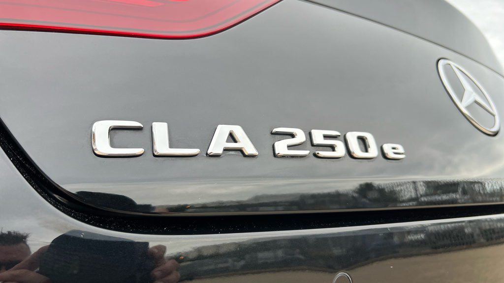 Mercedes-Benz CLA Class Saloon Black #43