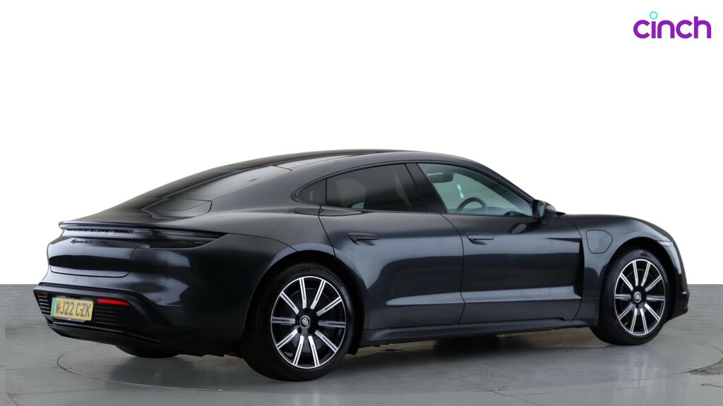 Porsche Taycan Saloon Blue #7