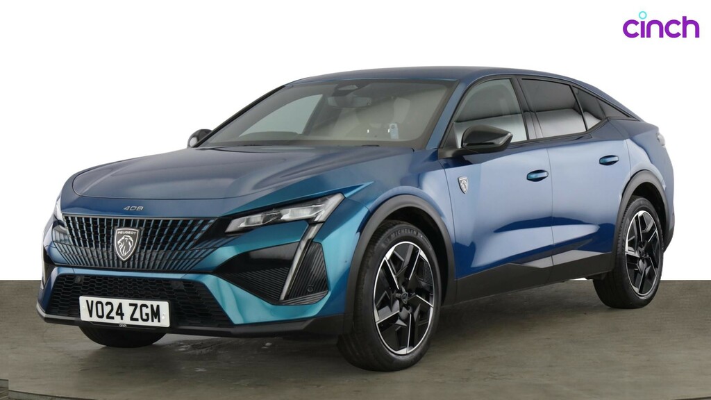 Peugeot 408 Hatchback Blue #7