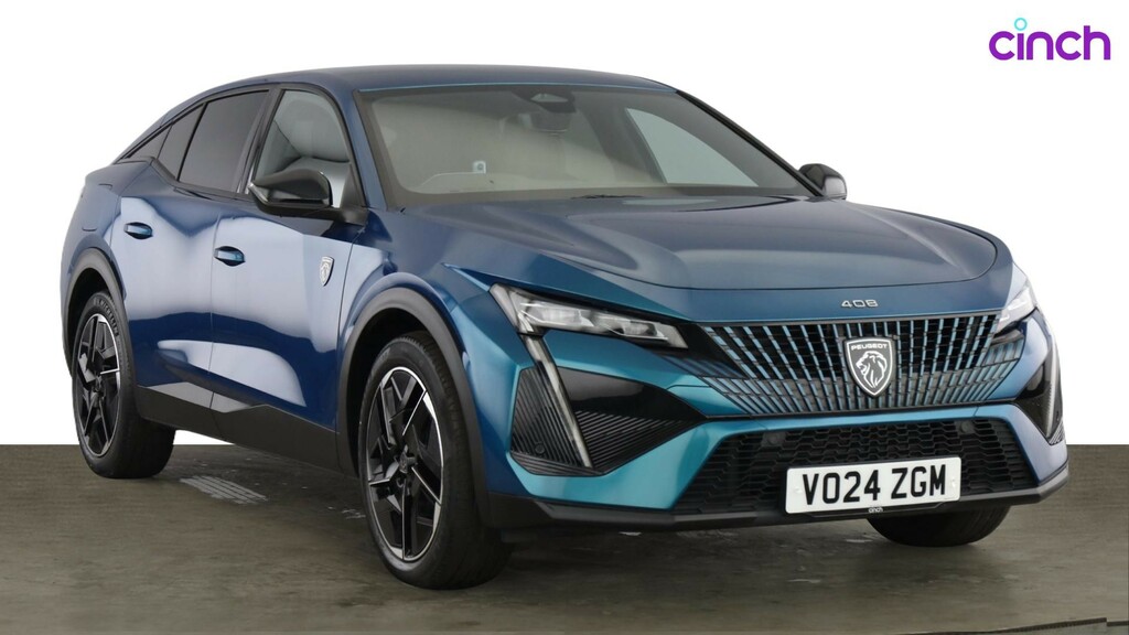 Peugeot 408 Hatchback Blue #1