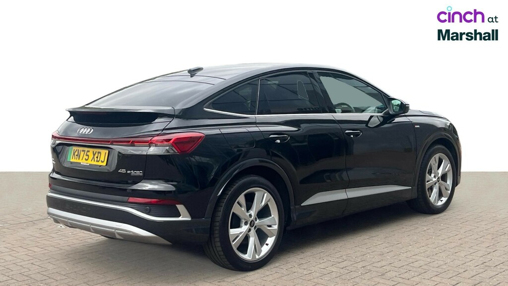 Audi Q4 E Tron 150Kw 40 63Kwh Sport Leathertech Pack Silver #3
