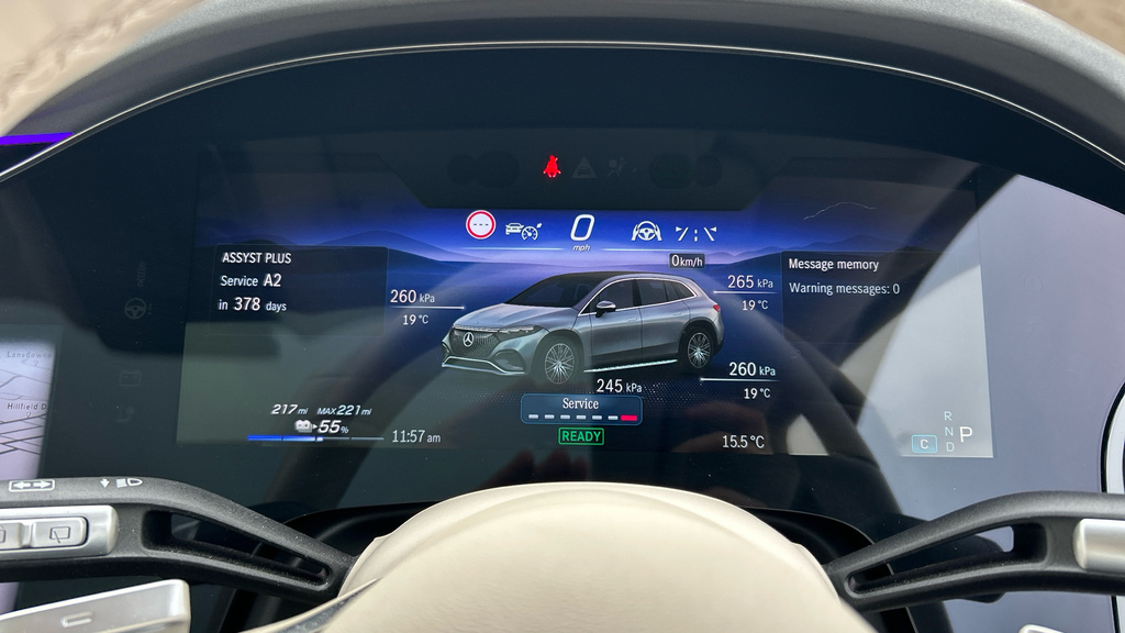 Mercedes-Benz EQS Eqs 450 118Kwh Amg Blue #30