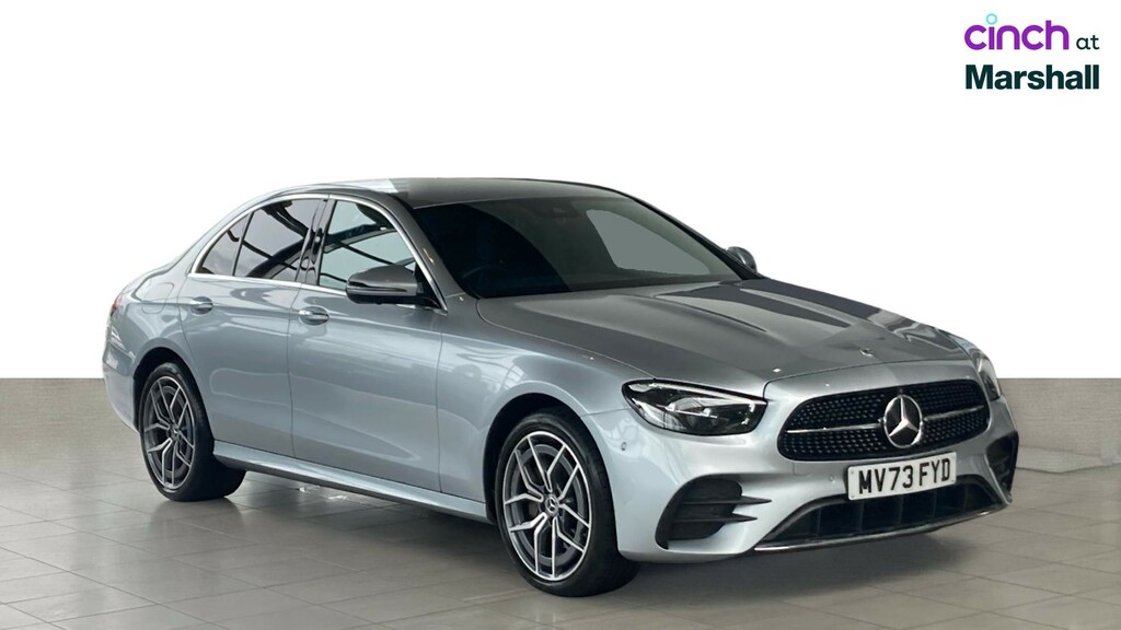 Mercedes-Benz E Class E300e Amg Line Premium Plus 9G-tronic Silver #1