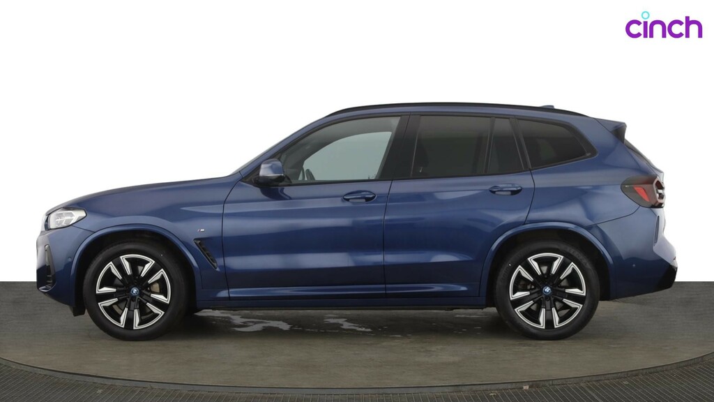 BMW iX3 80Kwh M Sport Pro Blue #5