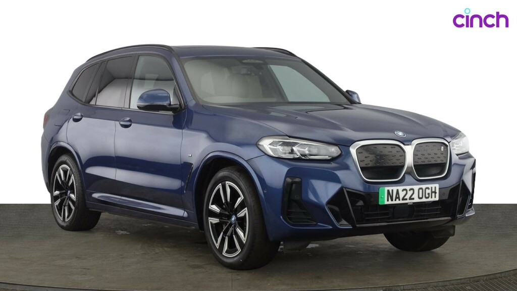 BMW iX3 80Kwh M Sport Pro Blue #1
