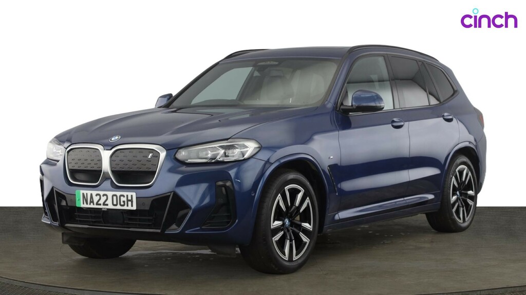 BMW iX3 80Kwh M Sport Pro Blue #6