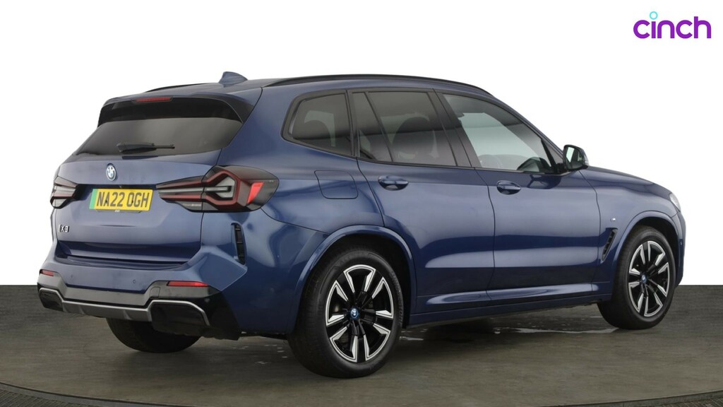 BMW iX3 80Kwh M Sport Pro Blue #2