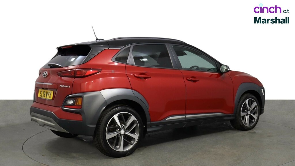 Hyundai Kona Se Red #3