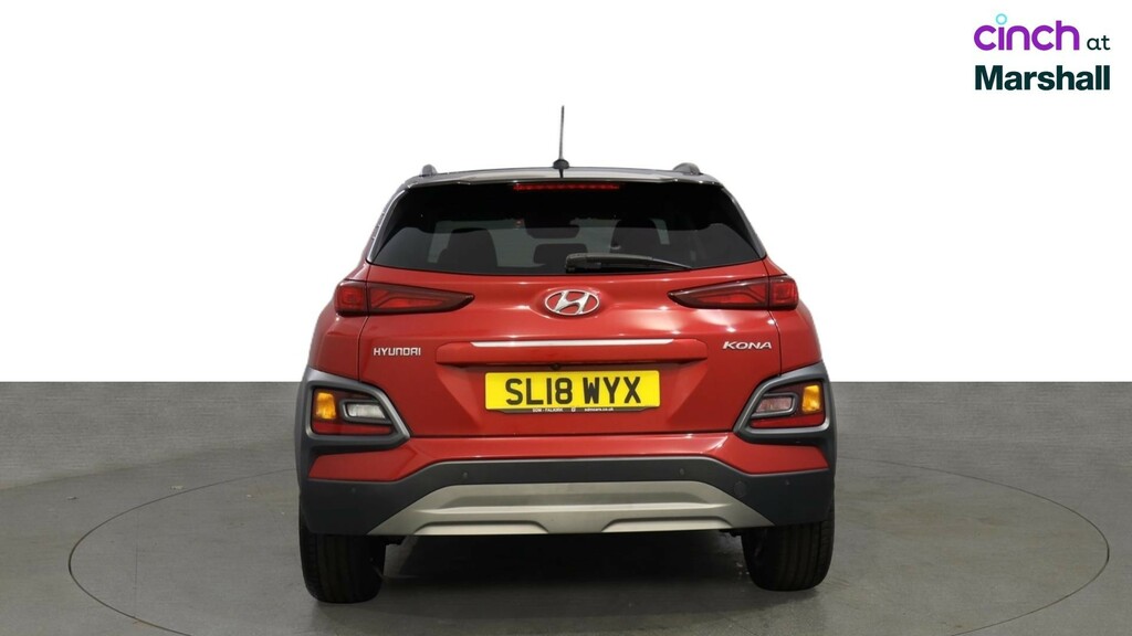 Hyundai Kona Se Red #4