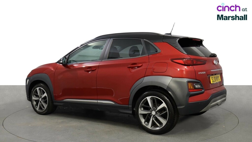 Hyundai Kona Se Red #5