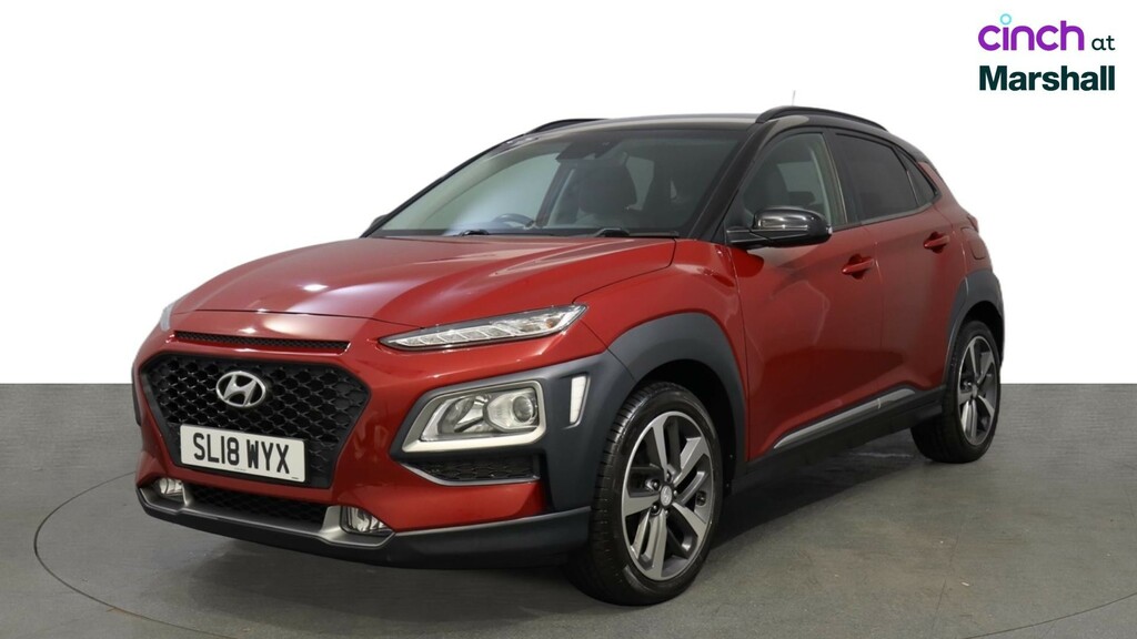 Hyundai Kona Se Red #7