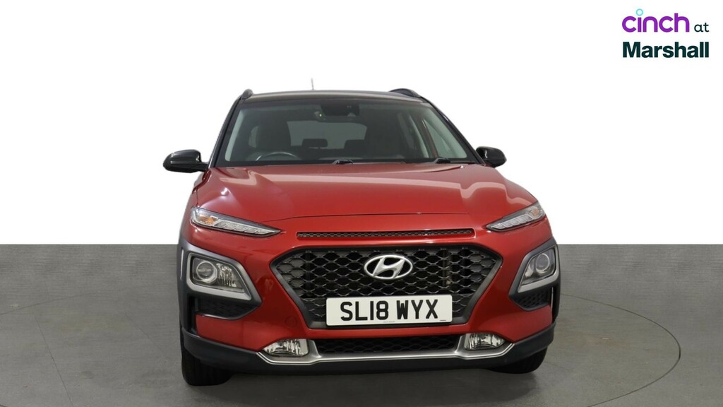 Hyundai Kona Se Red #8