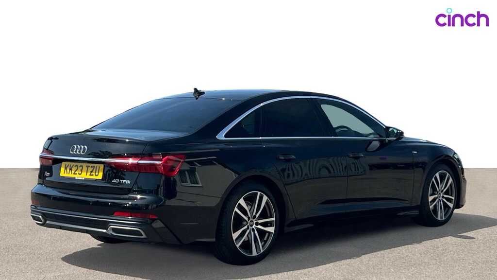 Audi A6 40 Tdi Quattro Black Edition S Tronic Tech 2 Silver #3