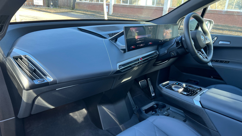 BMW iX Ix Xdrive45 M Sport Blue #10