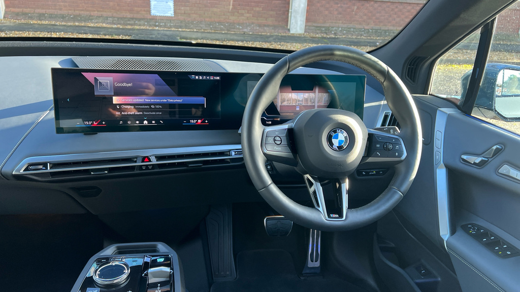BMW iX Ix Xdrive45 M Sport Blue #12