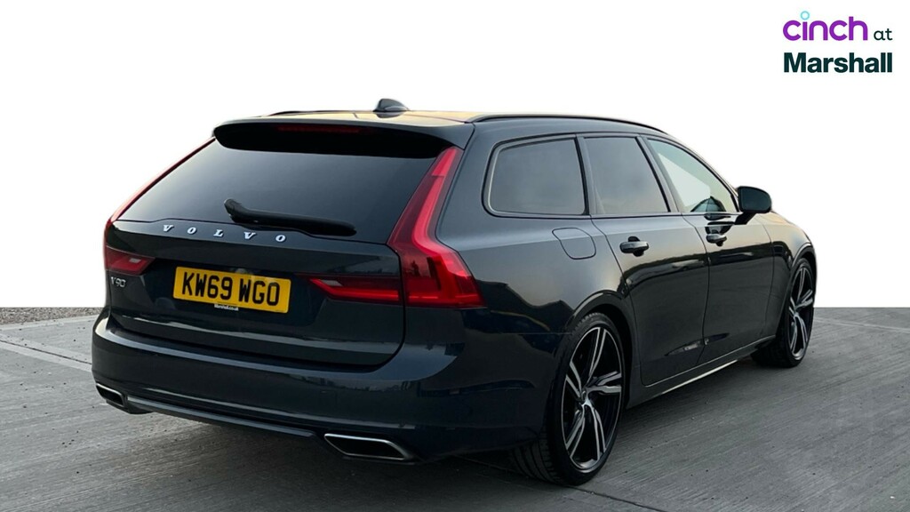 Volvo V90 D4 Inscription Lounge, Climate Tech Pack 2.0 5 Blue #3