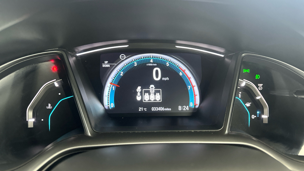Honda Civic Petrol White #22