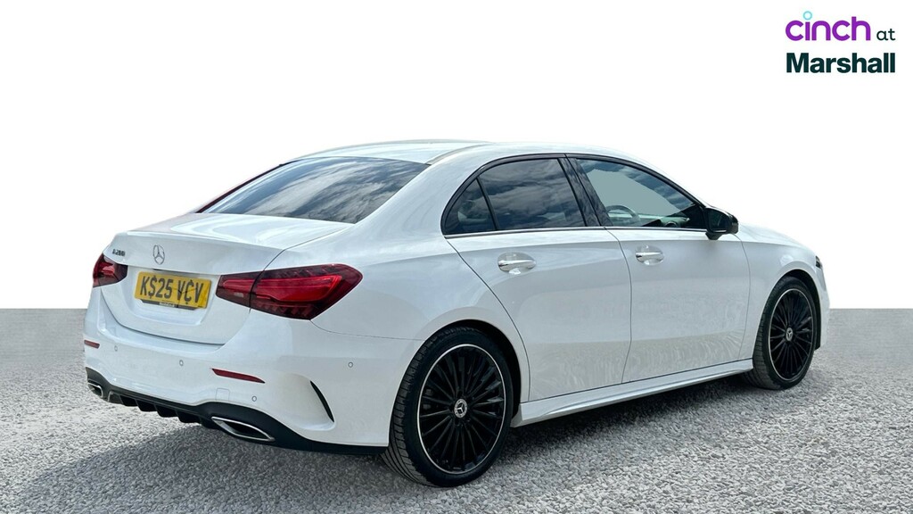 Mercedes-Benz A Class A200d Amg Line Premium Plus White #3